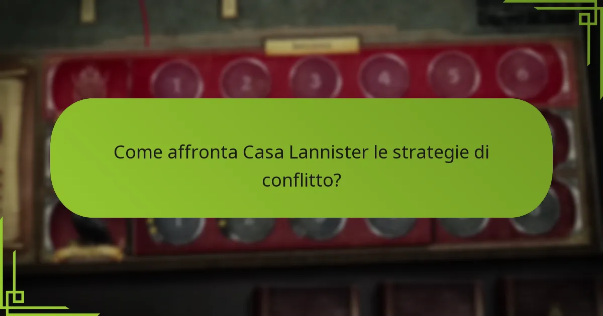 Quali vantaggi economici possiede Casa Lannister?