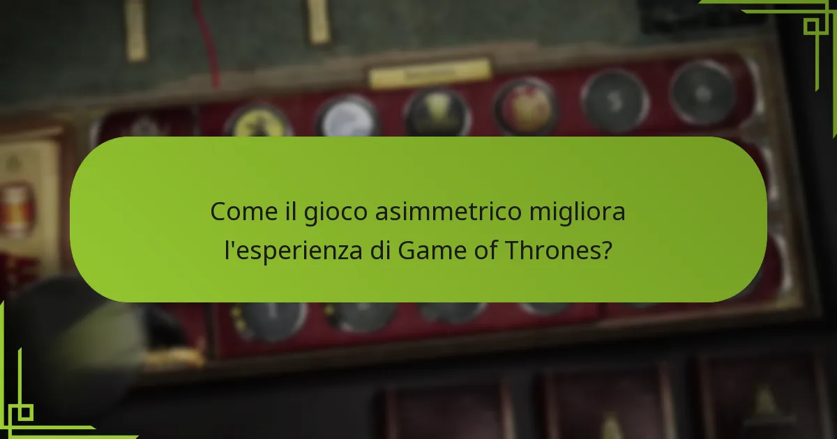 Quali sono le configurazioni uniche delle fazioni nel gioco da tavolo di Game of Thrones?