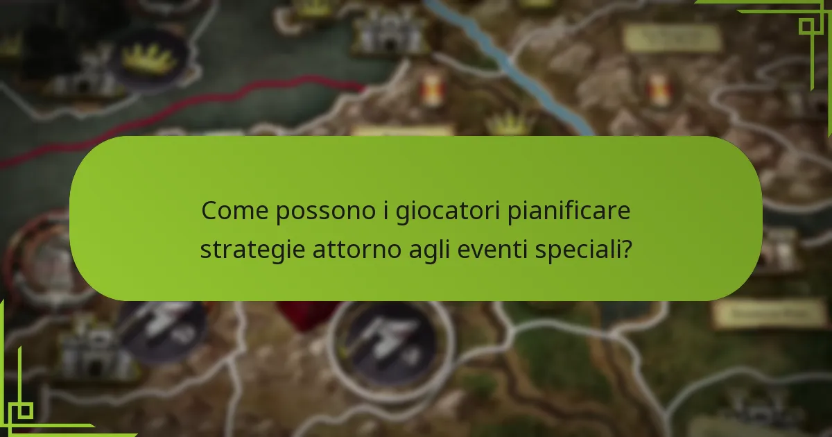 Quando si verificano gli eventi speciali durante il gioco?