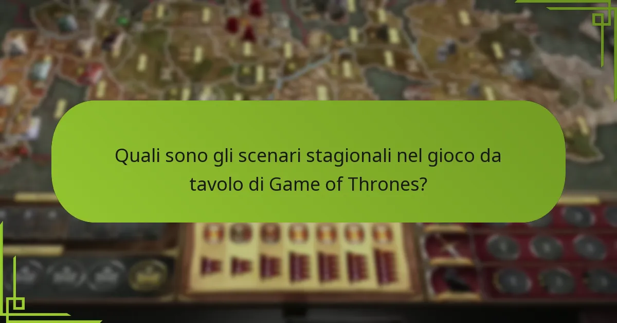 Quali sono i cambiamenti nelle risorse durante le diverse stagioni?