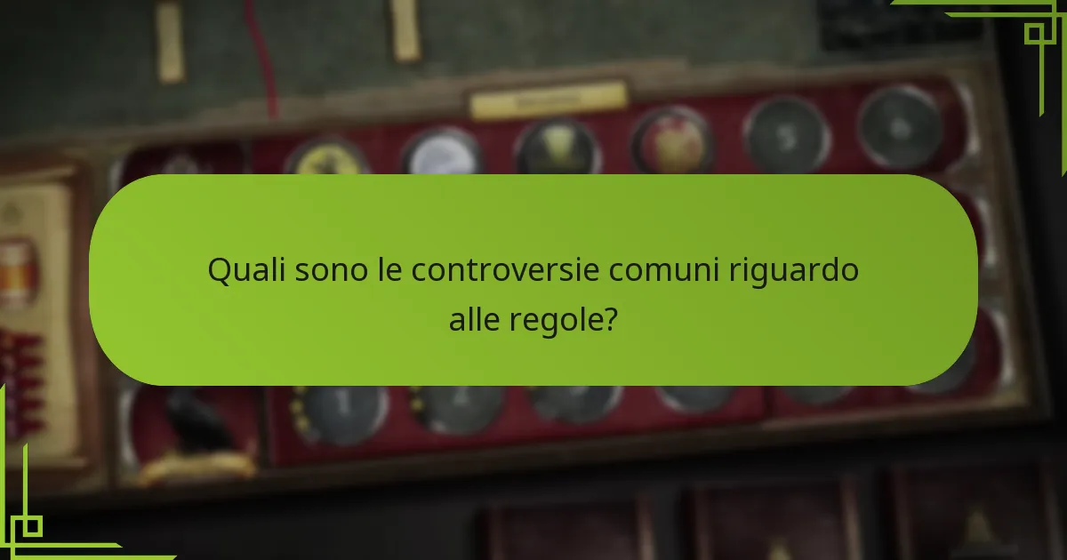 Come possono essere risolte le controversie durante il gioco?